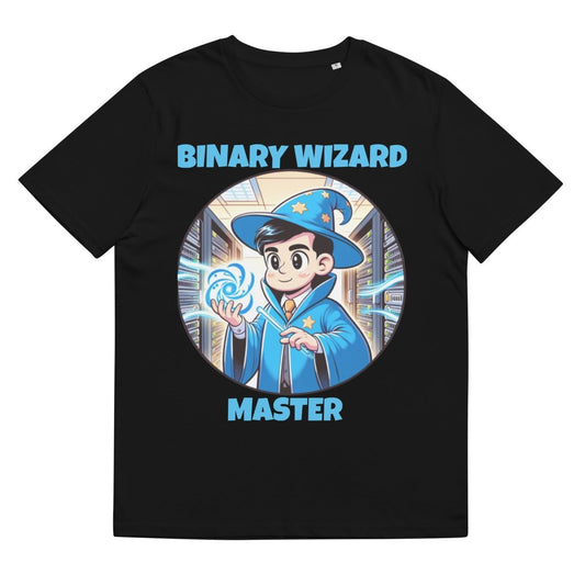 T-shirt | Charles: "Binary Wizard Master" - TL Apparel