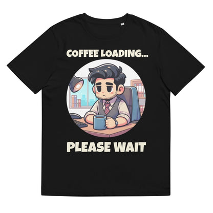 T-shirt | Charles: "Coffee Loading... Please Wait" - TL Apparel