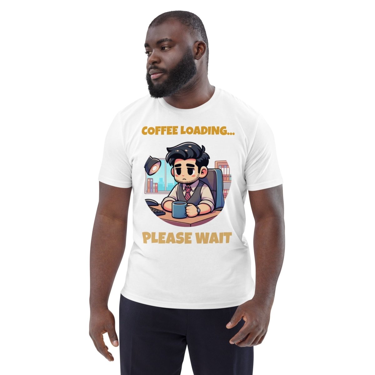 T-shirt | Charles: "Coffee Loading... Please Wait" - TL Apparel