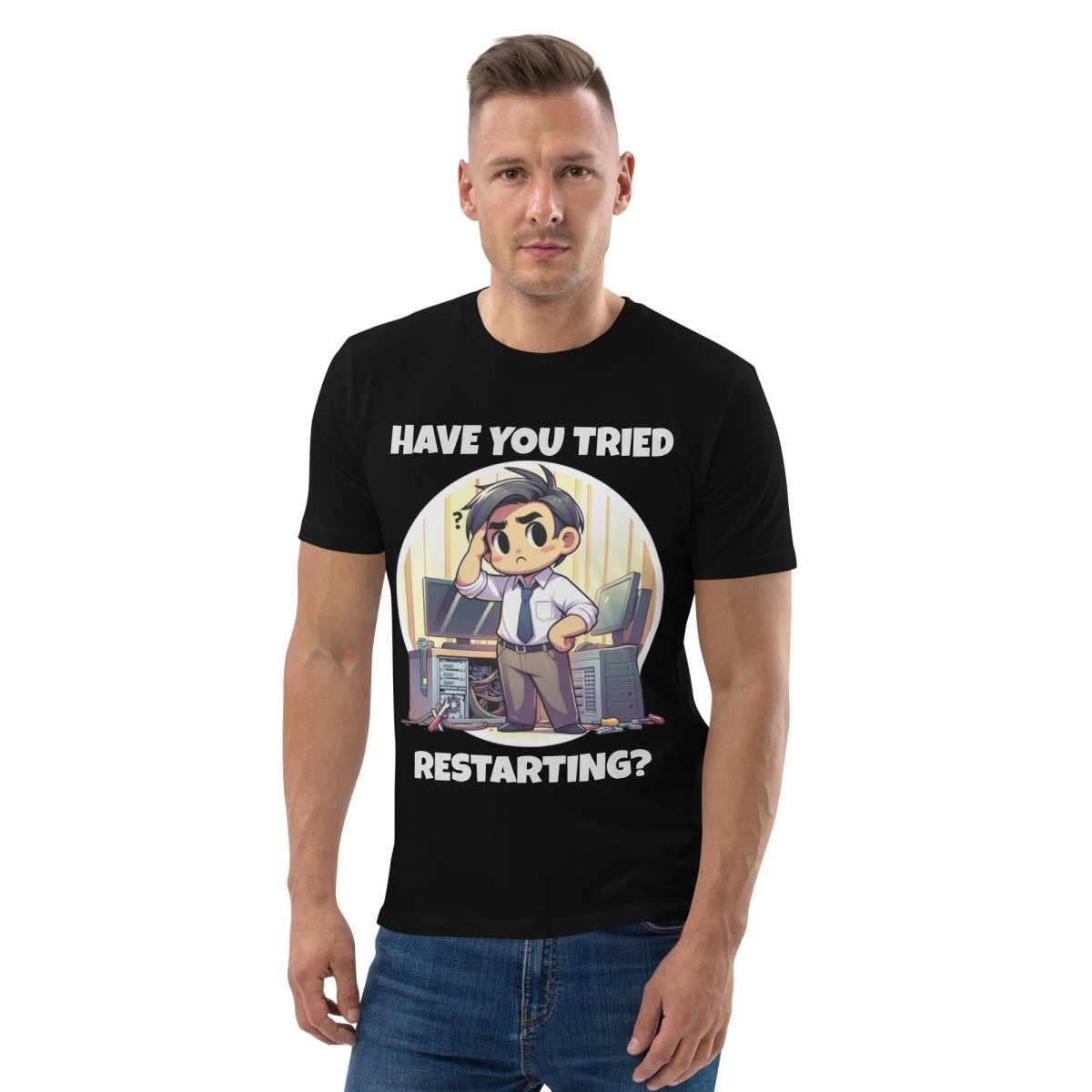 T-shirt | Charles: "Have you tried restarting?" - TL Apparel