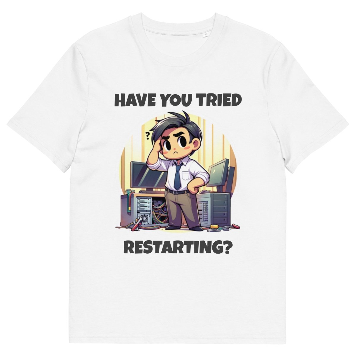 T-shirt | Charles: "Have you tried restarting?" - TL Apparel