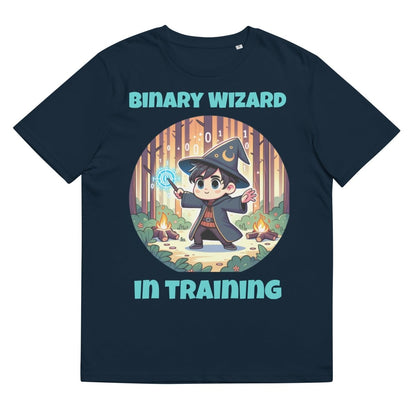 T-shirt | Charles:'Binary wizard in training' - TL Apparel