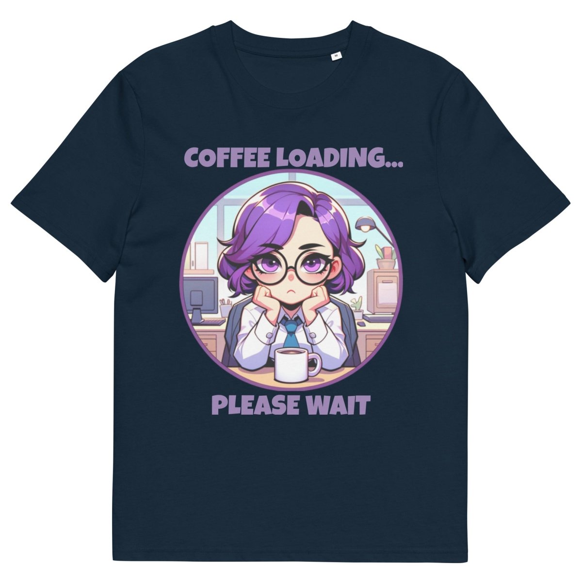 T-shirt | Liz: "Coffee Loading... Please Wait" - TL Apparel