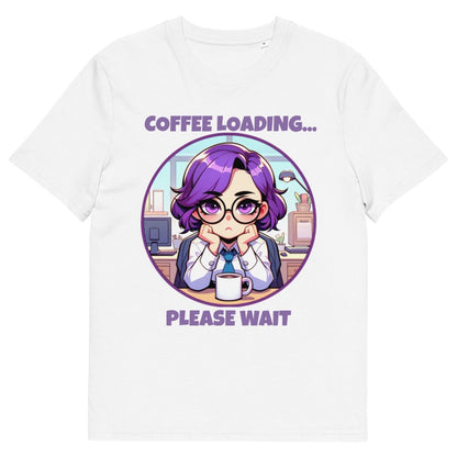 T-shirt | Liz: "Coffee Loading... Please Wait" - TL Apparel