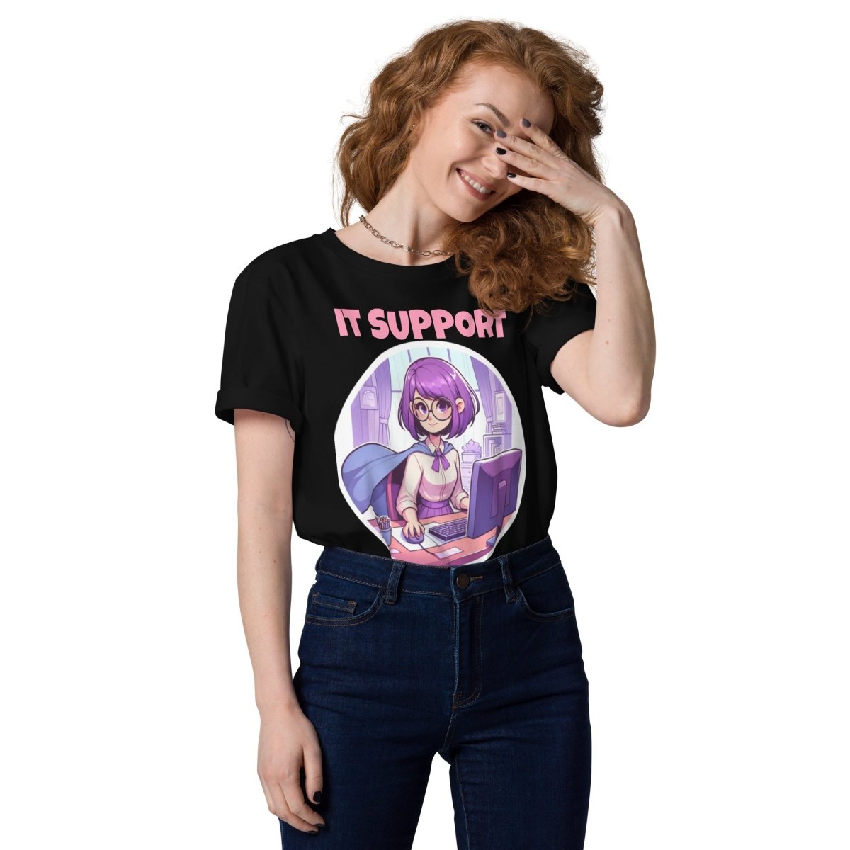 T-shirt | Liz: "IT Support Hero" - TL Apparel