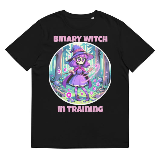 "Binary witch in training" T-shirt - TL Apparel