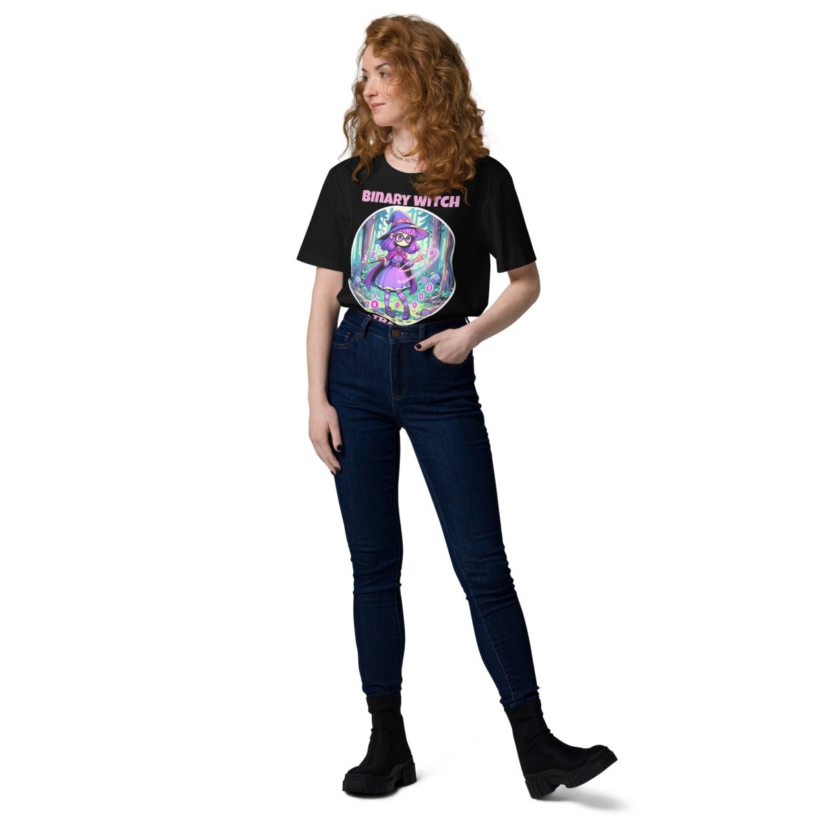 "Binary witch in training" T-shirt - TL Apparel