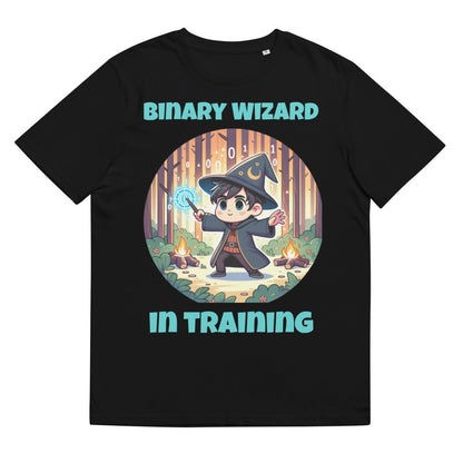 "Binary wizard in training" T-shirt - TL Apparel