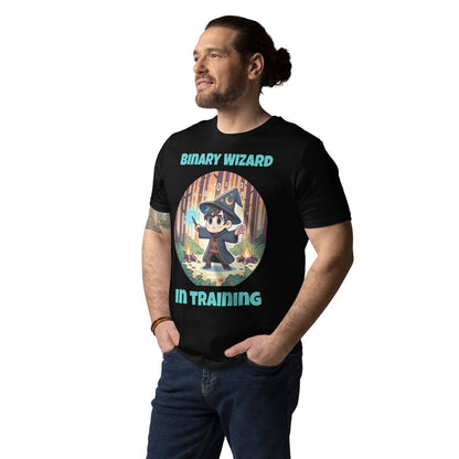 "Binary wizard in training" T-shirt - TL Apparel